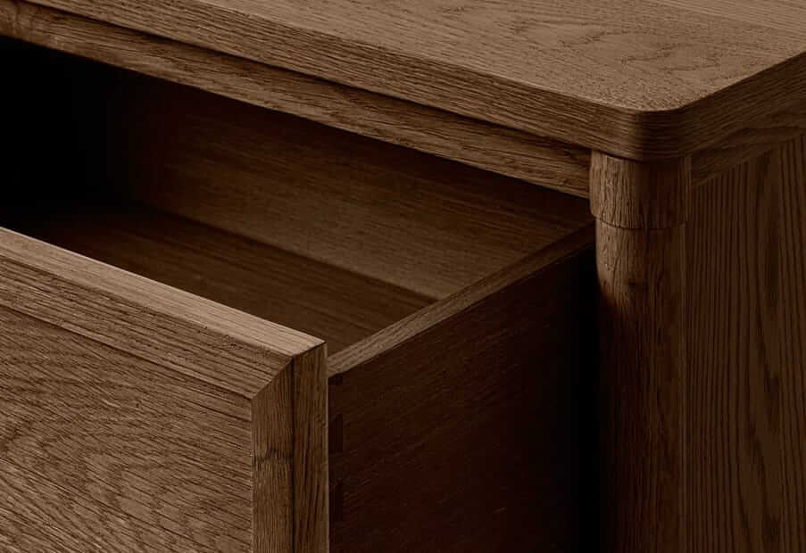 RH François white oak dresser