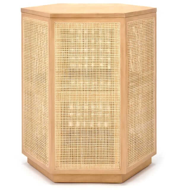Threshold Rattan accent table