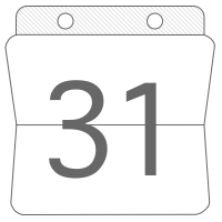 Budget calendar illustration