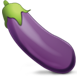 Eggplant emoji