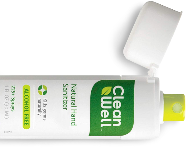 CleanWell Hand Sanitizer Spray