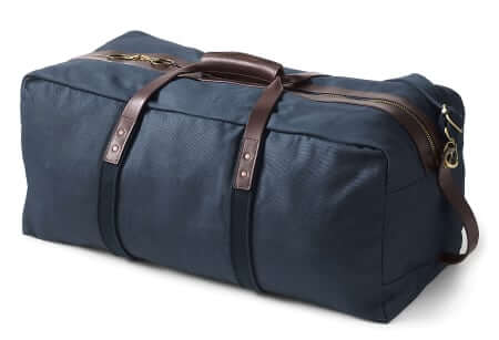 Lands End Waxed Canvas Duffle