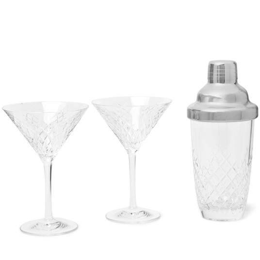 Soho Home Cut Crystal Martini Set