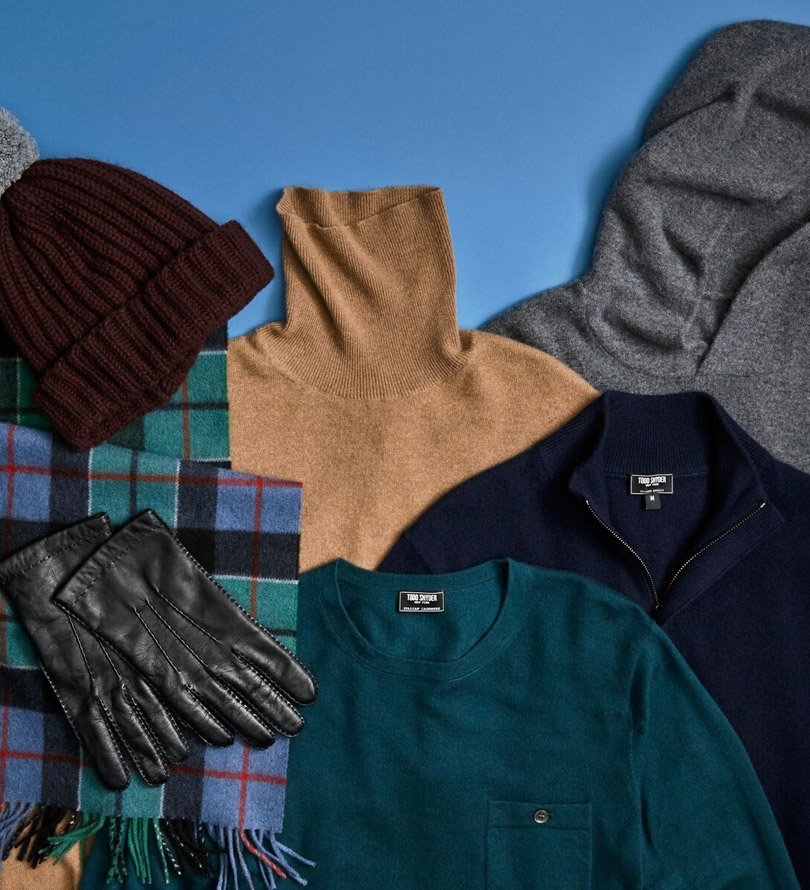 Todd Snyder holiday gift guide for men