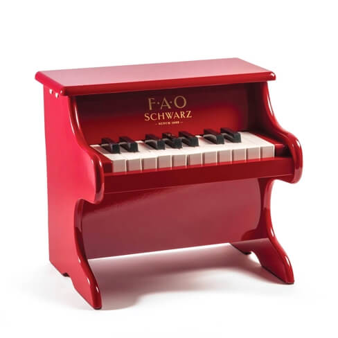 FAO Schwarz Upright Wooden Play Piano