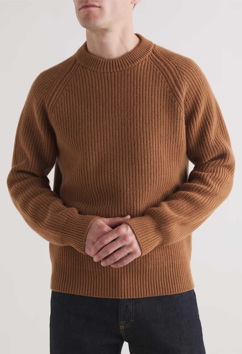 Mr P. Ribbed Wool Sweater