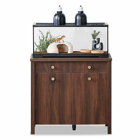 Nate & Jeremiah Mahogany small pet stand