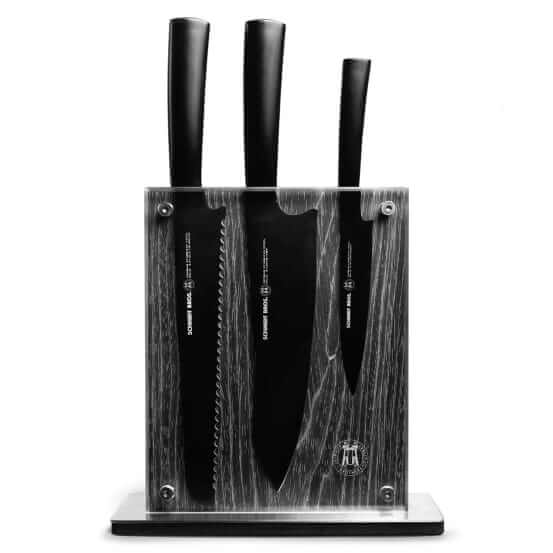 Schmidt Bros. Jet Black Knife Block Set