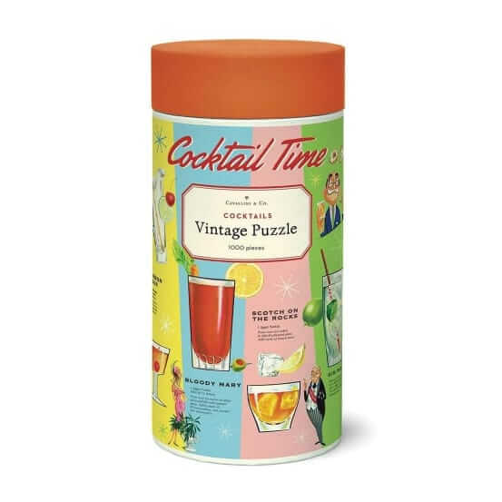 Cavallini 1,000-piece cocktail puzzle