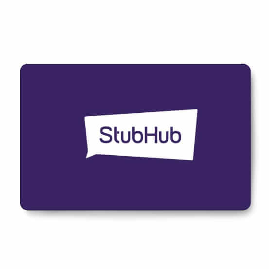 StubHub Tickets gift card
