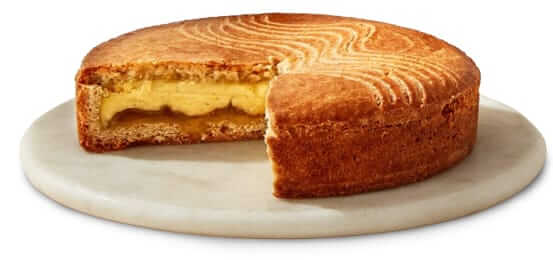 Dandelion Cacao-Fruit Gateau Basque