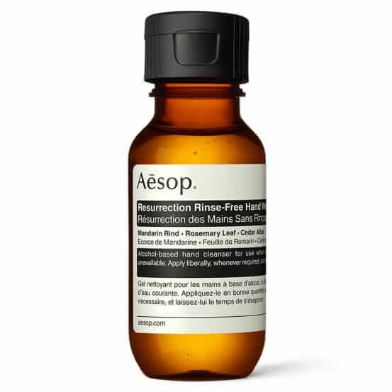 Aesop Resurrection hand sanitizer