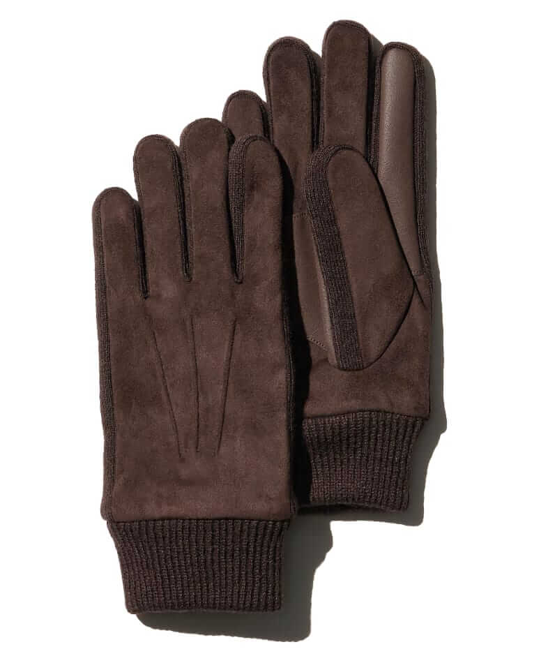 UNIQLO Vegan suede HeatTech gloves