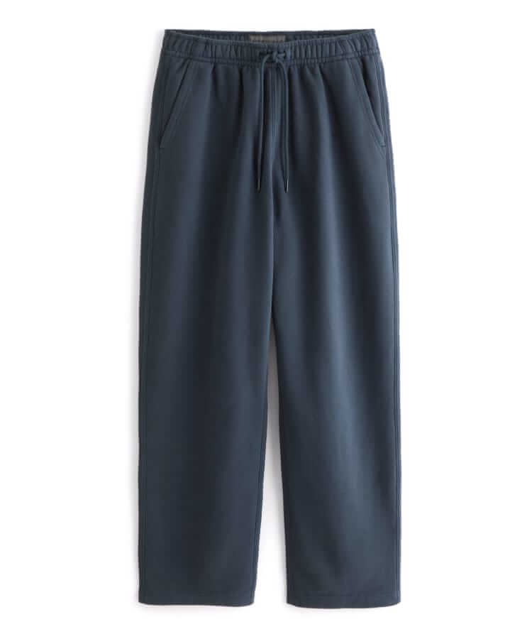 abercrombie & fitch baggy open-hem sweatpant