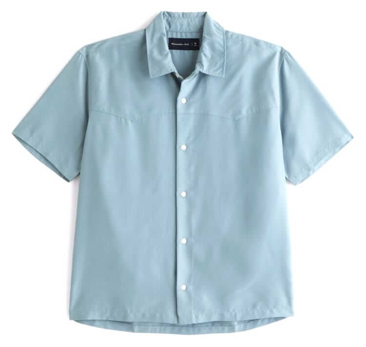 abercrombie & fitch cupro shirt