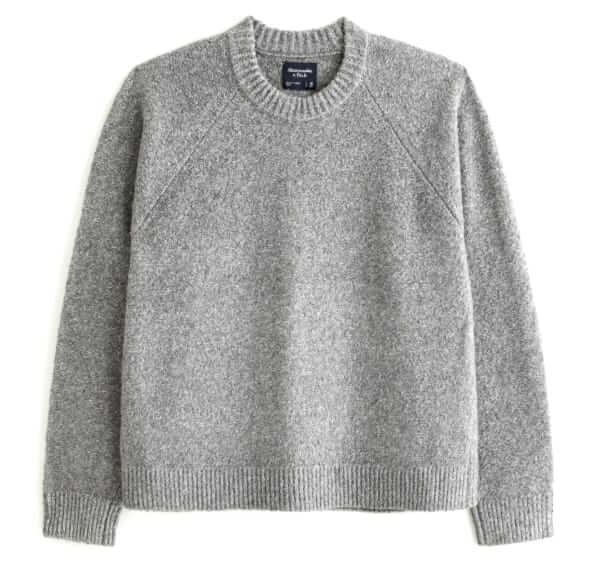 Abercrombie & Fitch Oversized boucle sweater
