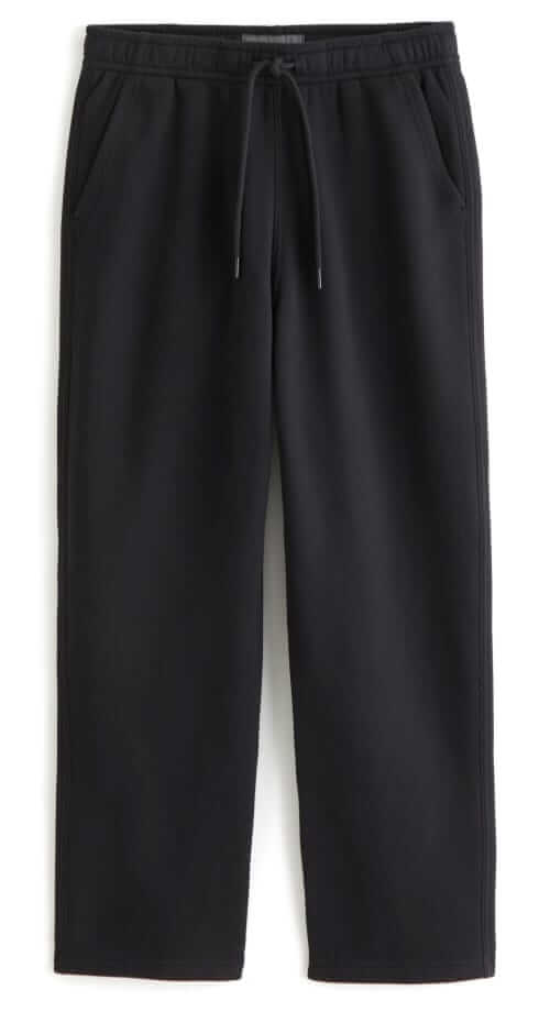 abercrombie and fitch essential baggy open hem sweatpant