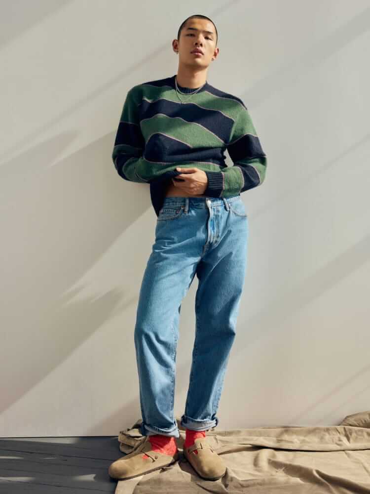 abercrombie and fitch essential crew sweater