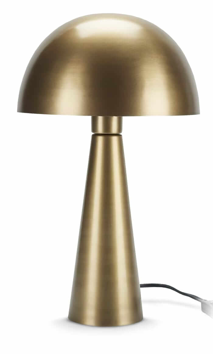 Nourison Brass mushroom lamp