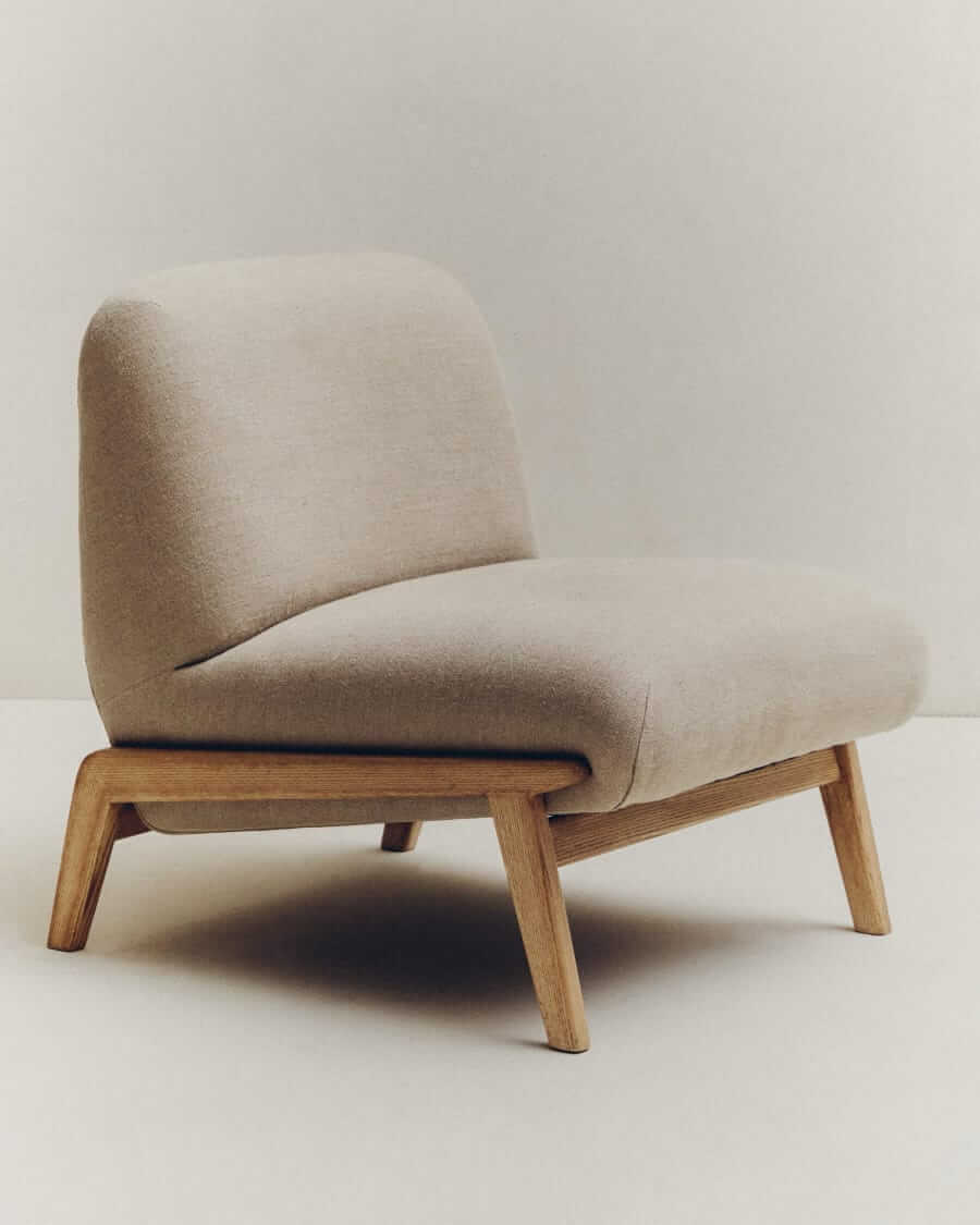 ZARA Home Linen upholstered chair