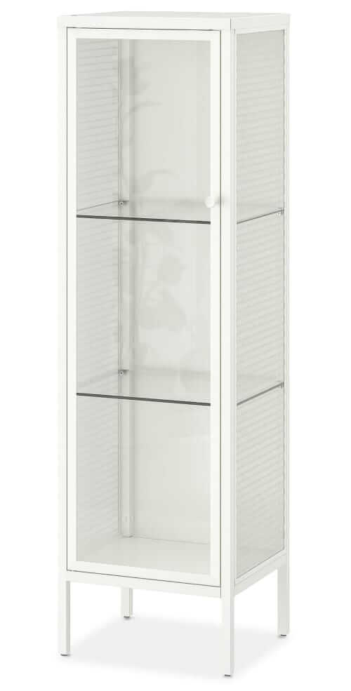 ikea baggebo glass cabinet