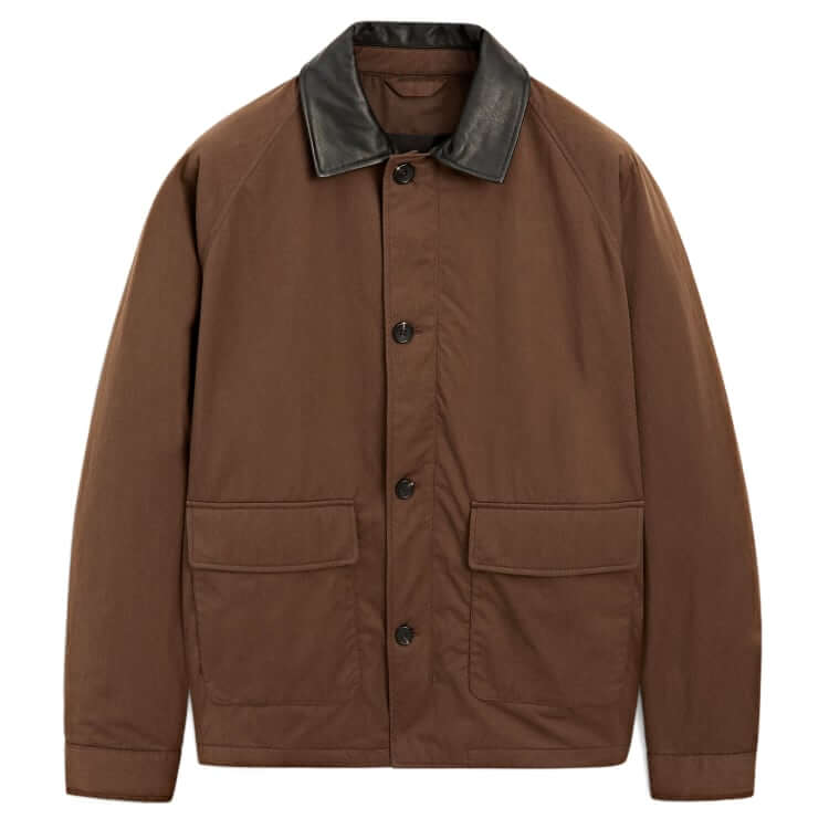 massimo dutti short parka