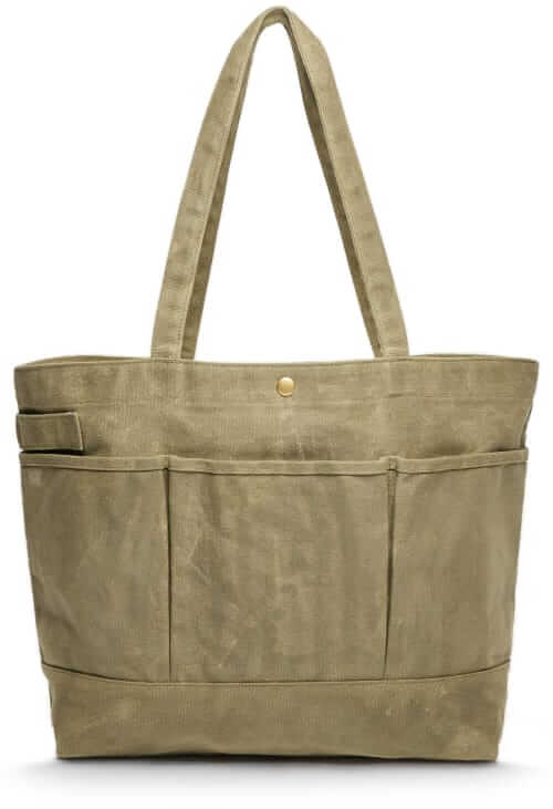 Todd Snyder x Gardenheir Waxcloth tote bag