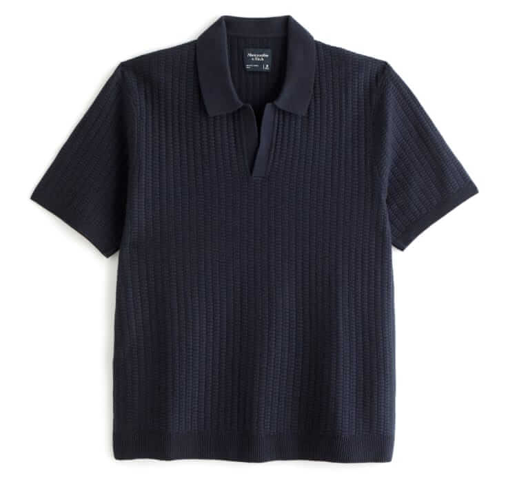 abercrombie & fitch knit polo