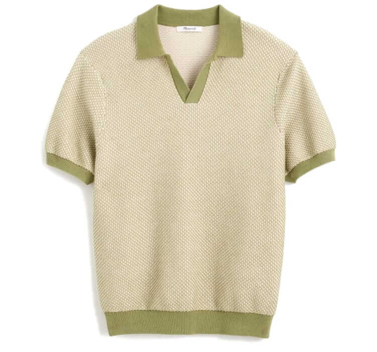 madewell knit polo