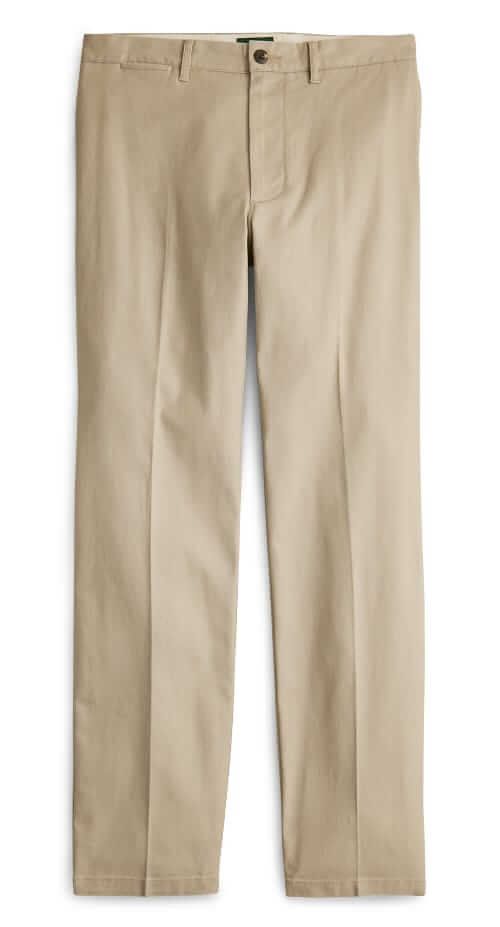 jcrew creased chino