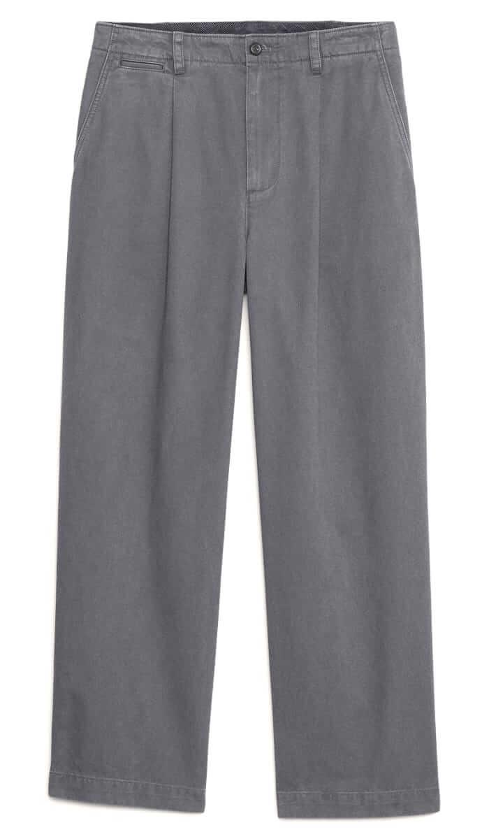 banana republic loose pleated chino