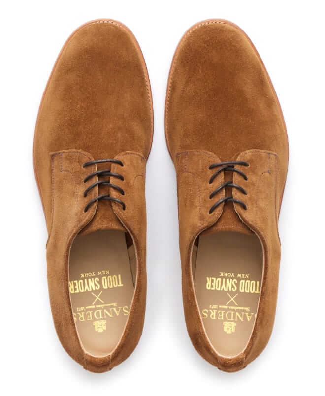 todd snyder sanders suede derby