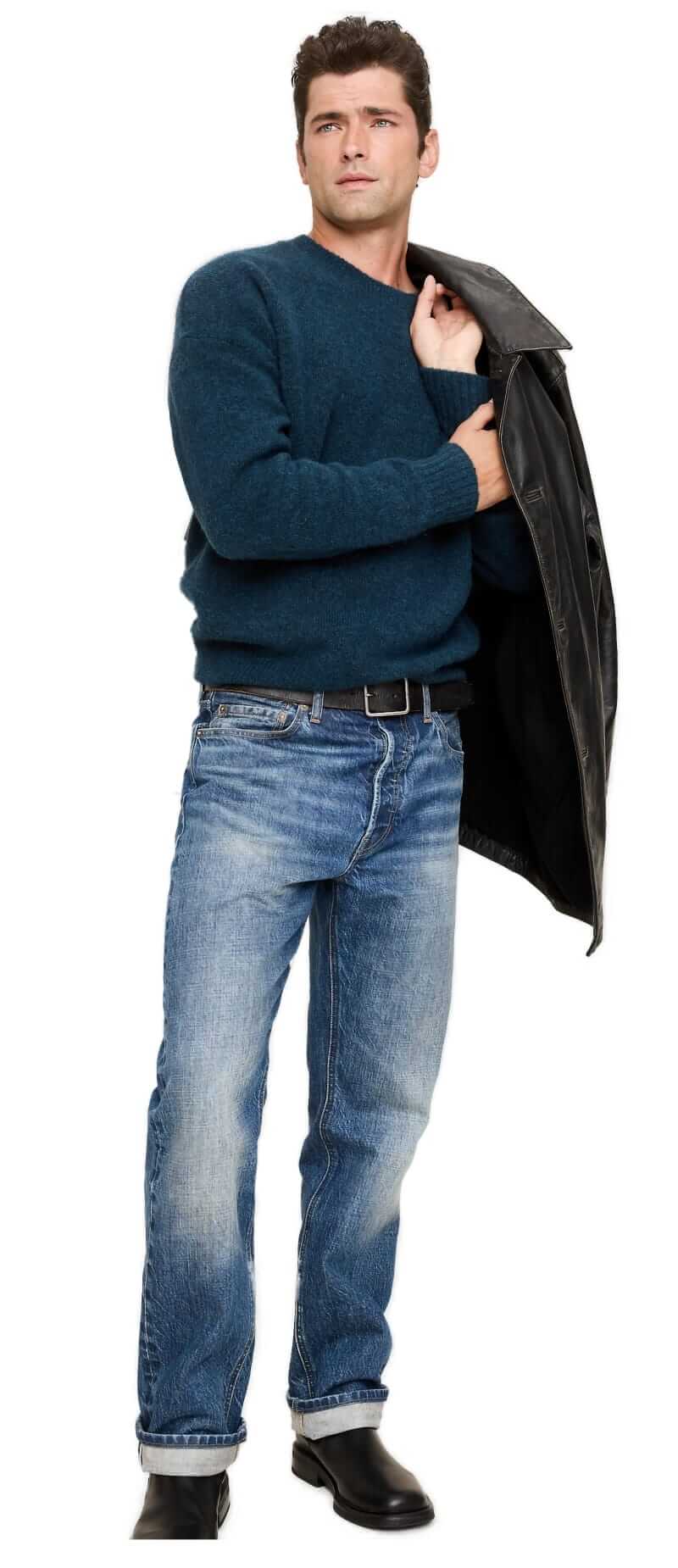 banana republic relaxed alpaca crewneck