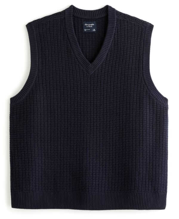 Abercrombie & Fitch Oversized sweater vest
