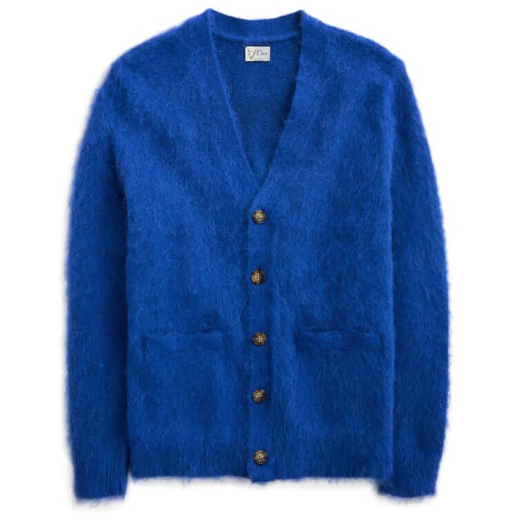 jcrew brushed alpaca cardigan