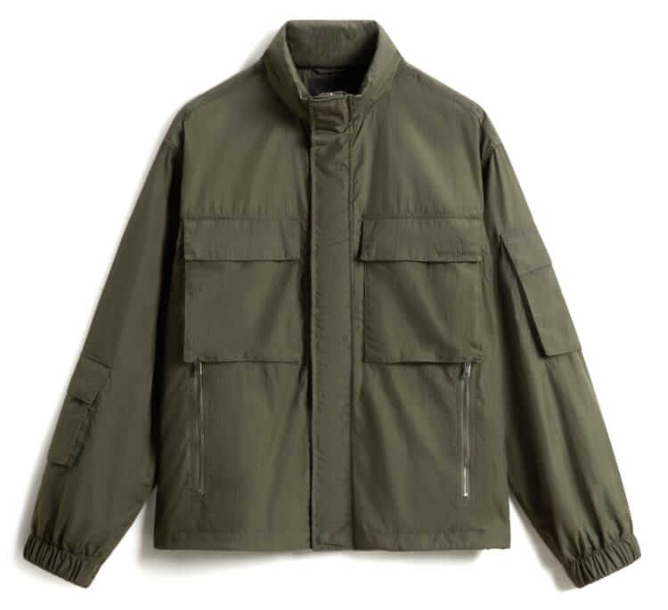 todd snyder x woolrich cotton-nylon jacket