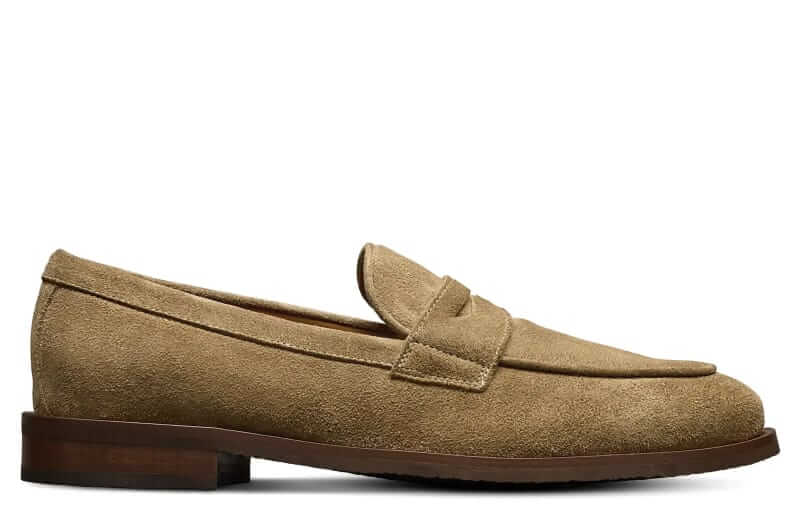 allen edmonds como suede loafer