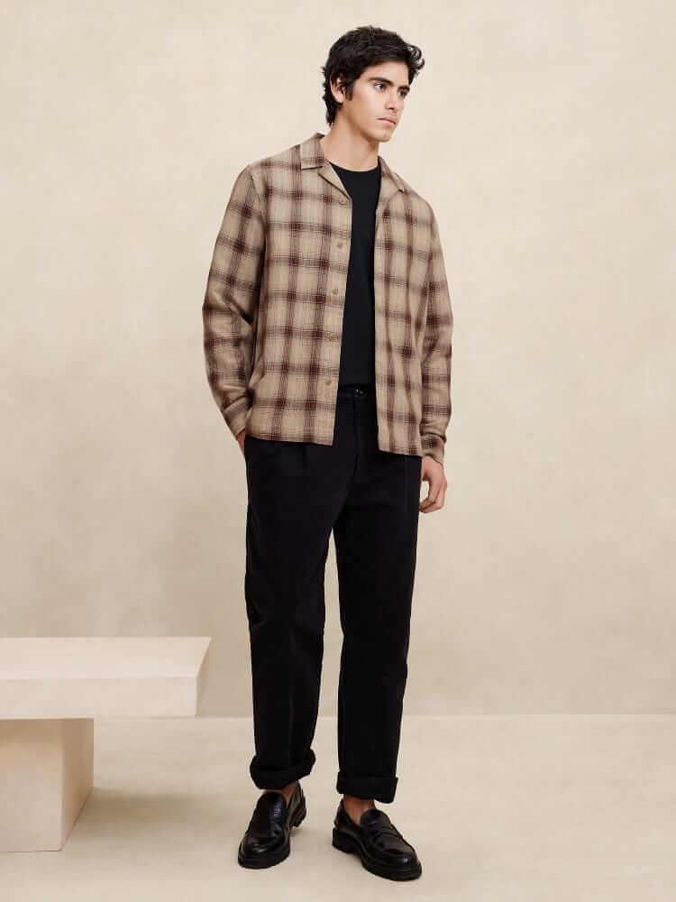 Banana Republic Artisanal textured shirt