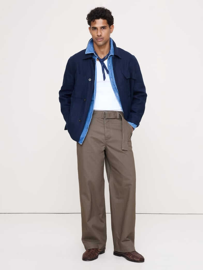 Banana Republic Loose belted chino