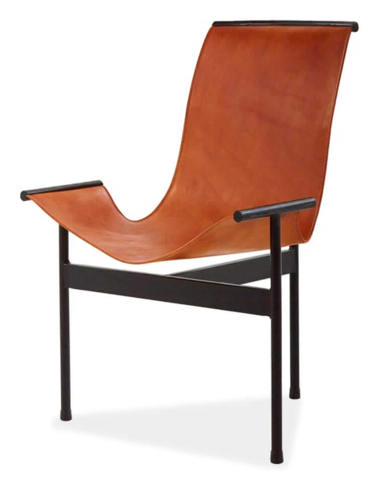 Jayson Home Zara leather and iron chair
