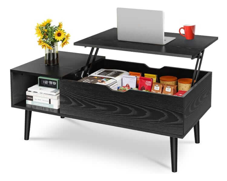 olixis lift-top storage coffee table