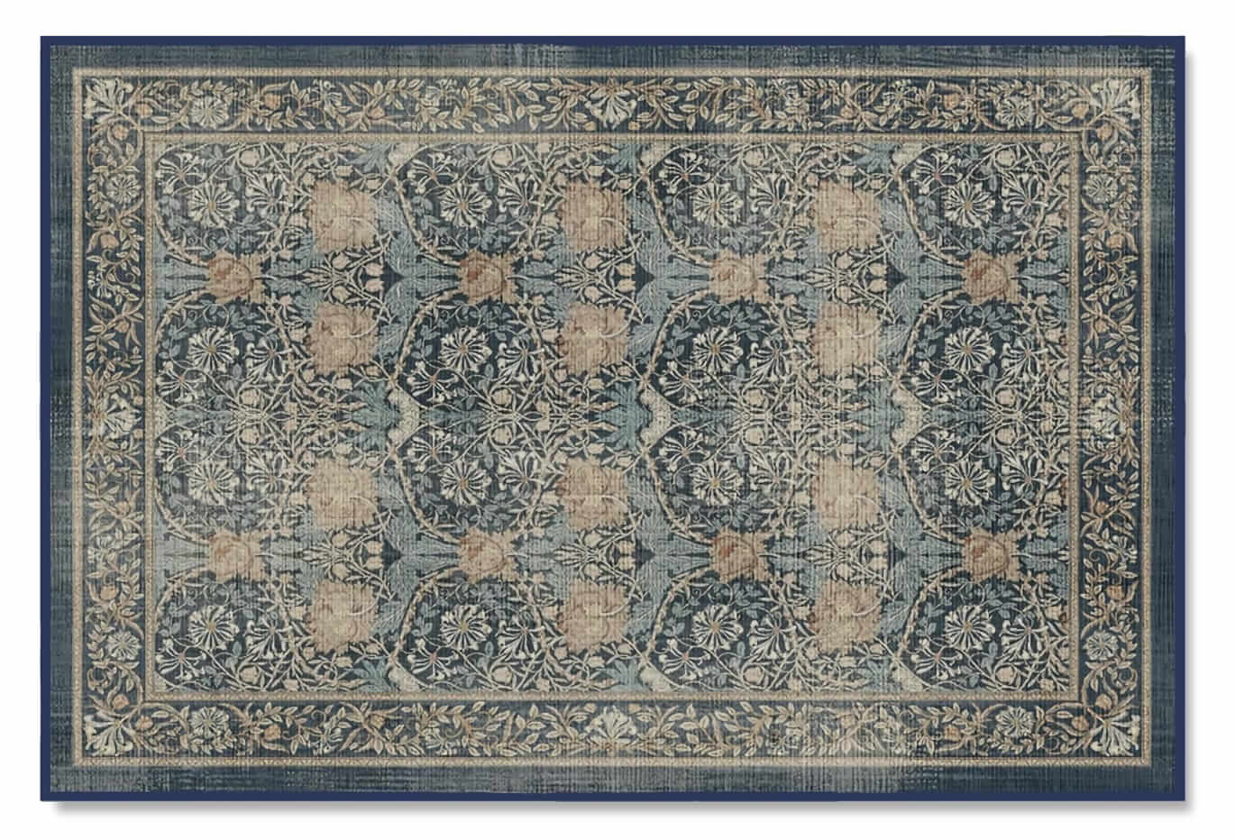 ruggable x morris & co. washable floor rug