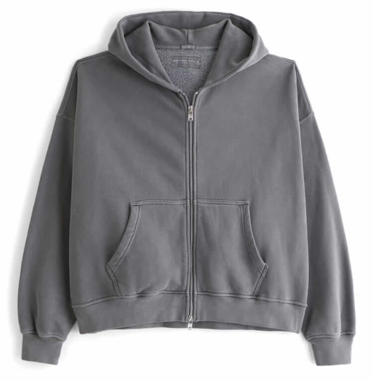 Abercrombie & Fitch Cropped hoodie