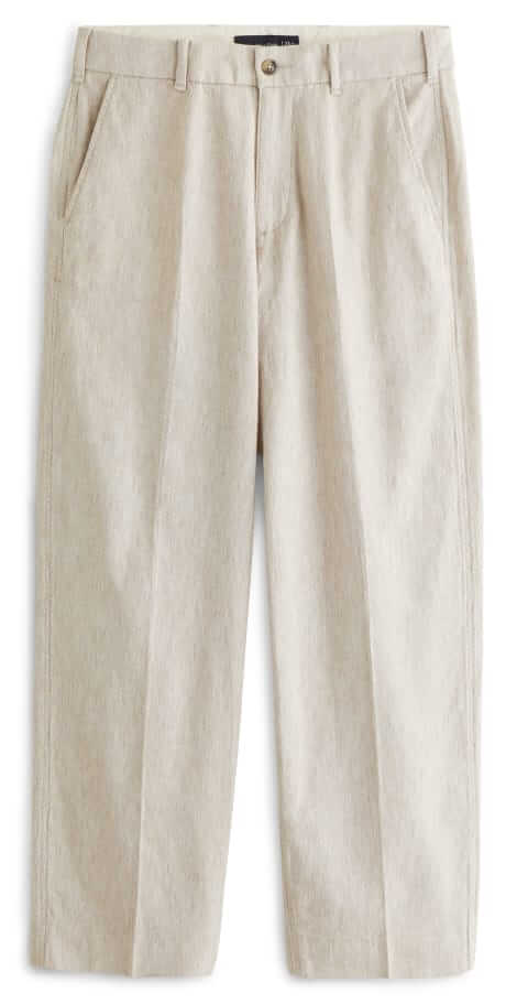 Abercrombie & Fitch Linen baggy trouser