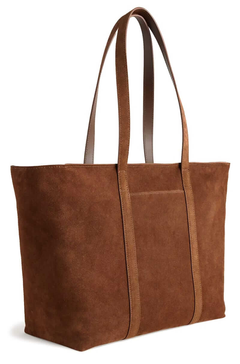 Quince Italian suede tote