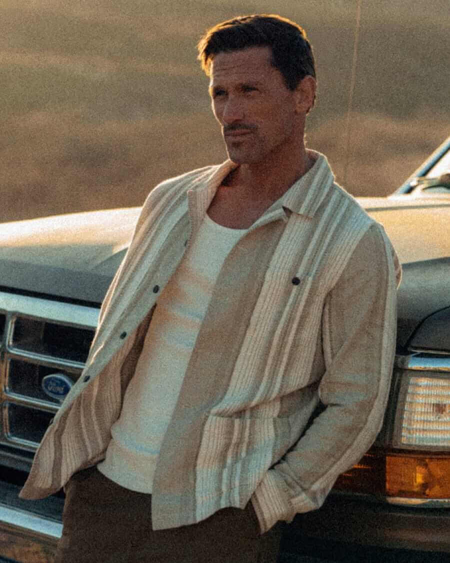 Line of Trade Mesa guayabera shirt
