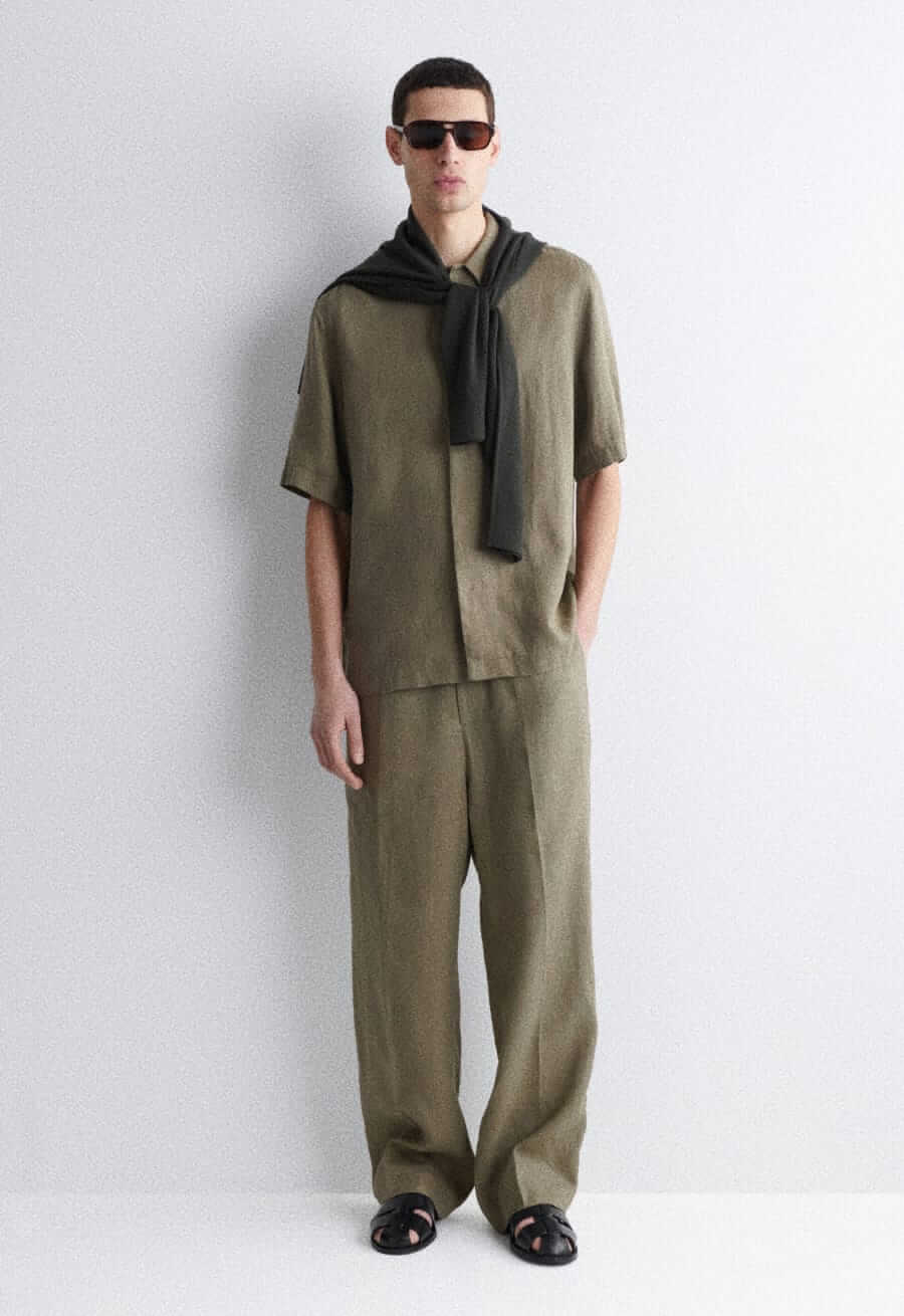 COS Linen relaxed pant