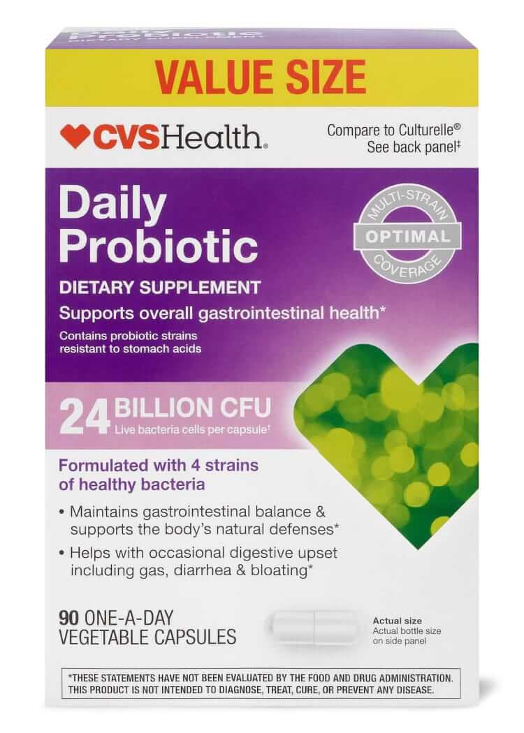 cvs daily probiotic capsules