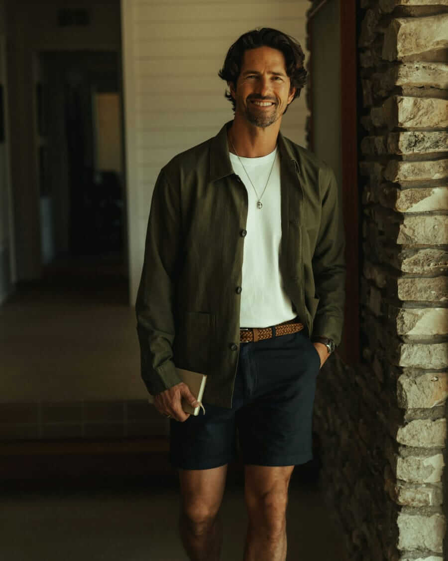 Wills Cotton linen chore jacket