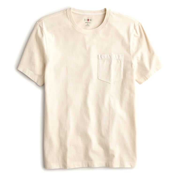 J.Crew Broken-in pocket tee